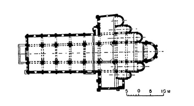 Шатомайан. Церковь Сен Жене, конец XI в.